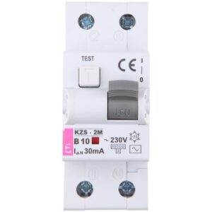 Wyłącznik różnicowo-nadprądowy 2P 10A B 0,03A typ AC KZS-2M 002173102 - obrazek 1