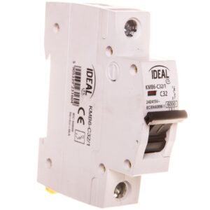 Wyłącznik nadprądowy 1P C 32A 6kA AC KMB6-C32/1 VDE 23160 - obrazek 1