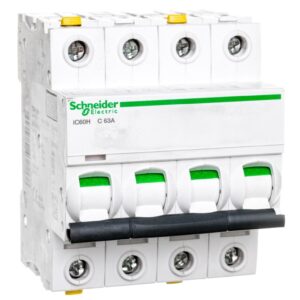 Wyłącznik nadprądowy 4P C 63A 10kA AC iC60H-C63-4 A9F07463 - obrazek 1
