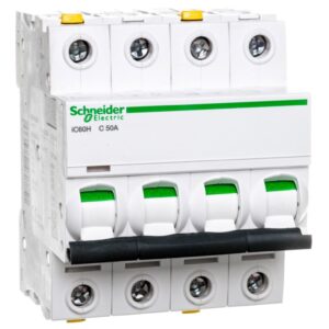 Wyłącznik nadprądowy 4P C 50A 10kA AC iC60H-C50-4 A9F07450 - obrazek 1