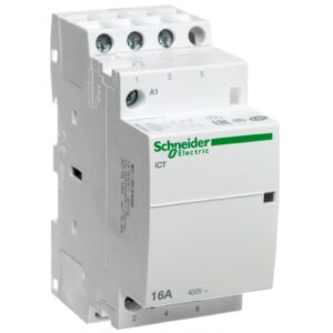 Stycznik modułowy iCT - 3-biegunowy - 3 NO - 16A - 220..240 V AC A9C22813 - obrazek 1