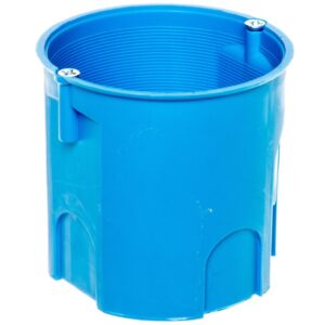Puszka podtynkowa 60mm głęboka z wkrętami niebieska Z60Dw 34035203 /50szt./ - obrazek 1