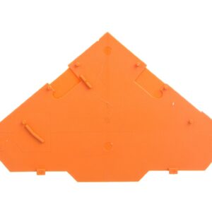 Ścianka końcowa / wewnętrzna pomarańczowa 280-321 /25szt./ - obrazek 1