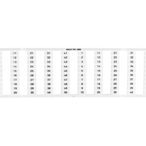 Oznaczniki WMB 2x 1-50 793-5666 /5szt./ - obrazek 1