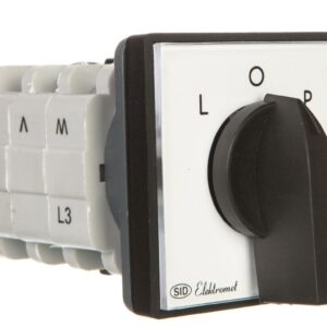 Łącznik krzywkowy L-0-P 3P 25A IP44 z płytką przednią Łuk 25-42 IP-65 922527 - obrazek 1