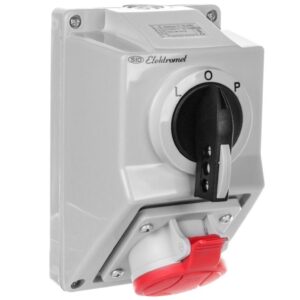 Zestaw instalacyjny z rozłącznikiem L-O-P 1x16A 5P 400V C16-48N IP54 971609 - obrazek 1
