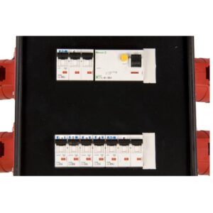 Rozdzielnica przenośna SŁUPSK 2x32A/5P 2x5P/2xB16 4xGS/4xB16 FI 9474590W - obrazek 1