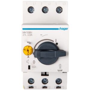 Wyłącznik silnikowy 3P 1,5kW 2,4-4A MM508N - obrazek 1