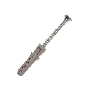 Kołek rozporowy fi6 z wkrętem krzyżowym 4x50mm Rawlplug FIX-06+450 /200szt./ - obrazek 1