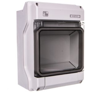 Rozdzielnica natynkowa KV 1x6 modułów IP65 z zaciskami PE/N KV PC 9106 61001102 - obrazek 1