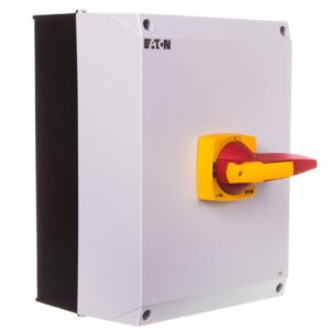 Rozłącznik izolacyjny 3P 160A z blokadą na kłódkę w obudowie IP65 DMM-160/3/I5/P-R 172794 - obrazek 1