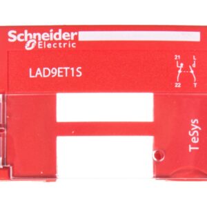 TeSys Deca Pokrywa zabezpieczająca do styczników LC1D09-D65 czerwona PREVENTA LAD9ET1S - obrazek 1