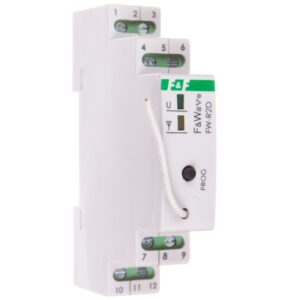 Radiowy podwójny przekaźnik bistabilny - montaż DIN 85-265V AC/DC FiWave FW-R2D - obrazek 1