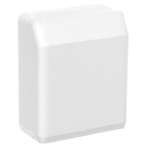 Pokrywa końcowa LHD 32x15mm biała 8601 - obrazek 1