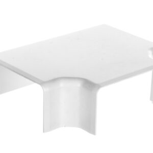 Pokrywa odgałęźna EKD 80x40mm biała 8504 - obrazek 1