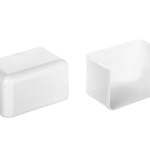 Pokrywa końcowa EKE 100x60mm biała 8551 - obrazek 1