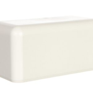 Pokrywa końcowa EKE 140x60mm biała 8561 - obrazek 1