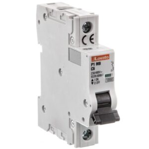 Wyłącznik nadprądowy 1P 6A 10kA C P1MB1PC06 - obrazek 1
