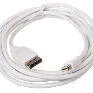 Kabel połączeniowy miniDisplayPort 1.1a Typ miniDP/DP, M/M biały 3m AK-340102-030-W - obrazek 1