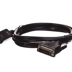Kabel adapter DisplayPort 1.2 Typ DP/DVI-D(24+1), M/M czarny 2m - obrazek 1