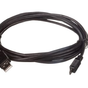 Kabel USB 3m czarny USB A/M wtyk - microUSB B/M wtyk s/USB 2.0 AK-300110-030-S - obrazek 1