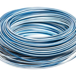 Przewód instalacyjny H05V-K 0,75 ciemnoniebieski z białym paskiem 4510922 /100m/ - obrazek 1