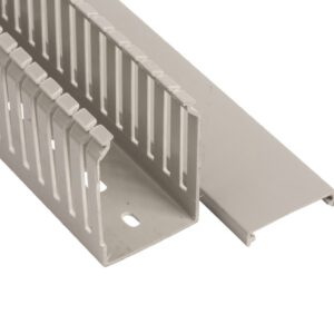 Korytko grzebieniowe 40x60x2000mm jasnoszare E54 - obrazek 1