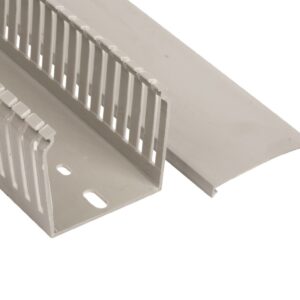 Korytko grzebieniowe 60x60x2000mm jasnoszare E94 - obrazek 1