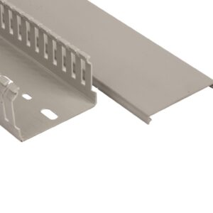 Korytko grzebieniowe 60x40x2000mm jasnoszare E44 - obrazek 1