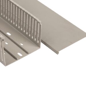 Korytko grzebieniowe 100x80x2000mm jasnoszare E194 /2m/ - obrazek 1