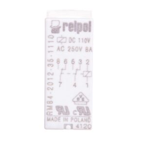 Przekaźnik miniaturowy 2P 110V DC PCB AgNi RM84-2012-35-1110 600339 - obrazek 1