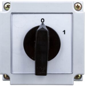Łącznik krzywkowy 0-1 2P 10A w obudowie 4G10-91-PK R014 63-840395-011 - obrazek 1