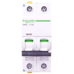 Wyłącznik nadprądowy 1P+N C 16A 10kA AC iC60H-C16-1N A9F07616 - obrazek 1