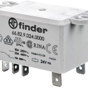Przekaźnik przemysłowy 2Z 30A 24V DC, na panel, Faston 250 66.82.9.024.0000 - obrazek 1