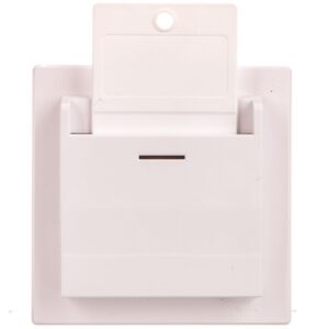 Łącznik hotelowy Asfora mechaniczny biały z ramką EPH6200121 - obrazek 1