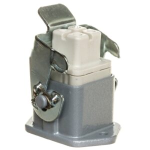 Zestaw kompletny 3+PE stykowy żeński /obudowa pulpitowa + wkład/ EPIC KIT H-A 3 BS MAG 75009606 - obrazek 1