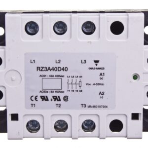 Przekaźnik półprzewodnikowy trójfazowy 24-440V AC 40A 4-32V DC RZ3A40D40 - obrazek 1