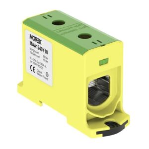 Złączka OTL240 kolor żółto-zielony 1xAl/Cu 35-240mm2 1000V AC / 1500V DC Zacisk uniwersalny MAA1240Y10 - obrazek 1