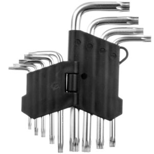 Klucze Torx krótkie T10-T50 stal CrV (zestaw 9 szt.) 35D960 - obrazek 1