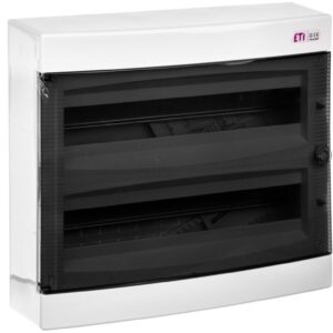 Rozdzielnica modułowa 2x18 natynkowa drzwi dymne / IP 40 400V AC / ECT 2X18PT-s 001101085 - obrazek 1