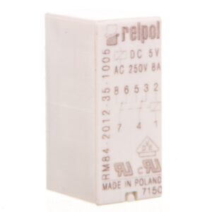 Przekaźnik miniaturowy 2P 8A 5V DC PCB AgNi RM84-2012-35-1005 600332 - obrazek 1