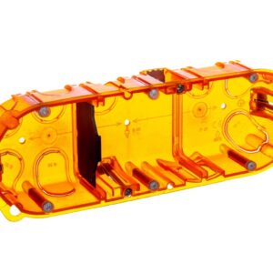 Puszka uniwersalna 214mm 72x40mm potrójna pomarańczowy Batibox 080103 - obrazek 1