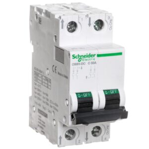 Wyłącznik nadprądowy 2P C 50A DC C60H-DC A9N61538 - obrazek 1
