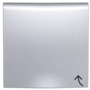 B.Kwadrat/B.7 Płytka czołowa gniazda z/u z pokrywą aluminium 3965898994 - obrazek 1