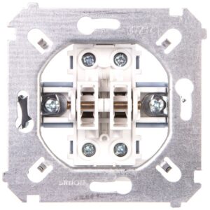 Simon 54 Łącznik schodowy podwójny mechanizm 10AX 250V SW6/2M - obrazek 1