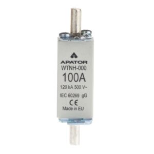 Wkładka bezpiecznikowa NH000 100A gG 500V WT-000 1115282113T - obrazek 1