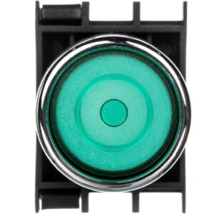 Przycisk sterowniczy kryty, stabilny, 1NO, zielony T0-B100FY - obrazek 1