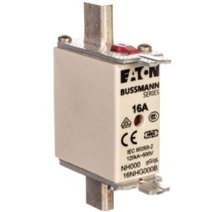 Wkładka bezpiecznikowa NH000 16A gL/gG 500V 16NHG000B - obrazek 1