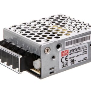 Zasilacz do montażu wewnętrznego 24V 0,625A 15W RS-15-24 - obrazek 1