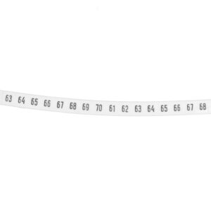 Oznacznik DK2/Z6 /61-70/ biały 89207006 /100szt./ - obrazek 1